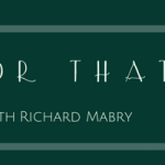 Richard Mabry: This or That (with giveaway)