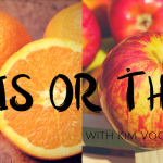 Kim Vogel Sawyer: This or That (with giveaway)