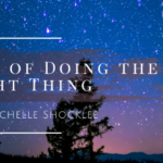 The Cost of Doing the Right Thing by Michelle Shocklee (with giveaway)